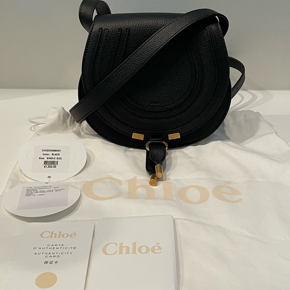 Brand NWT Chloe Marcie Bag - Picture 13 of 14